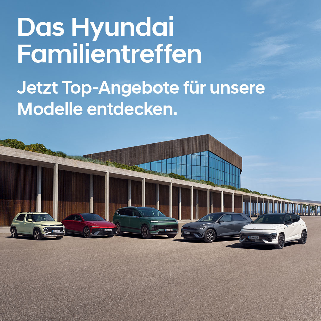 Einladung zum Hyundai Familientreffen am 18. und 19. Oktober 2025